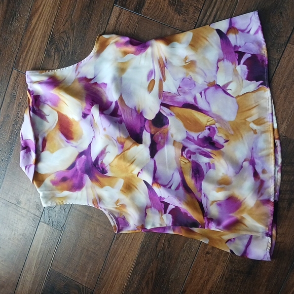 Jones New York 10P Floral Blouse & Skirt Set - LAST CHANCE DONATING 5/31/24!!! - Picture 4 of 8